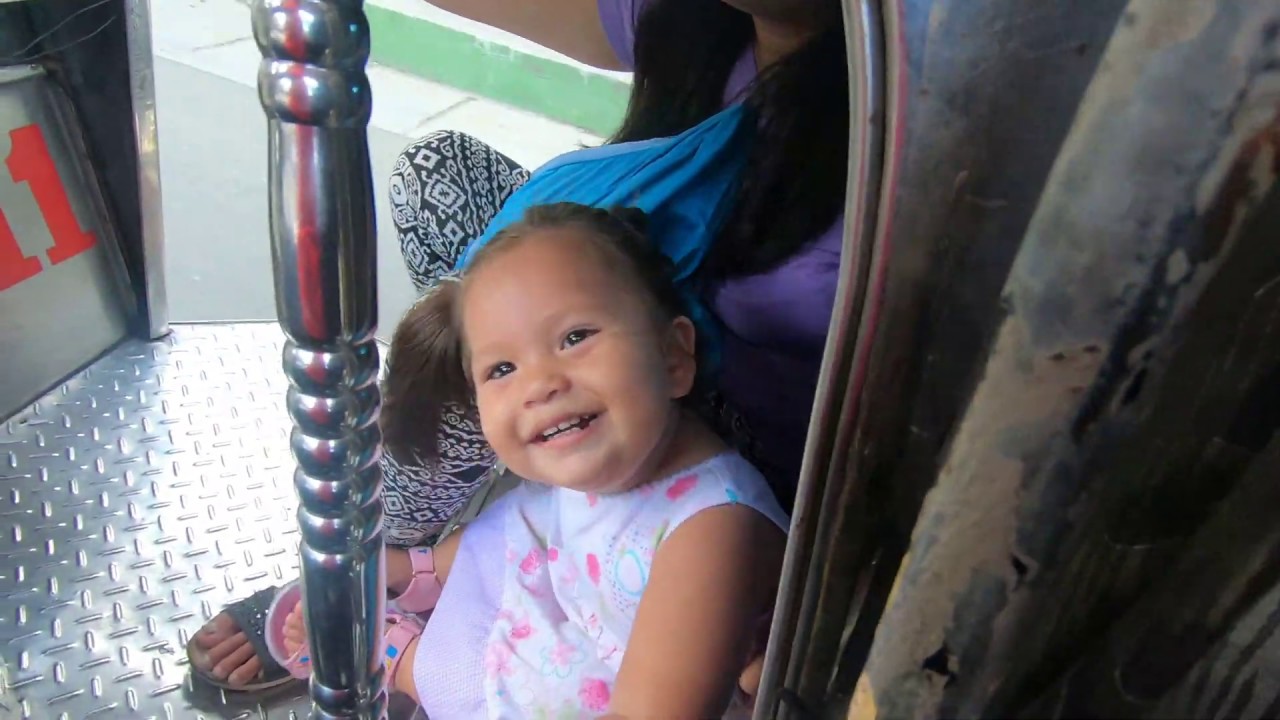 Philippines, Bulacan, tricycle ride from DLC III to door shop