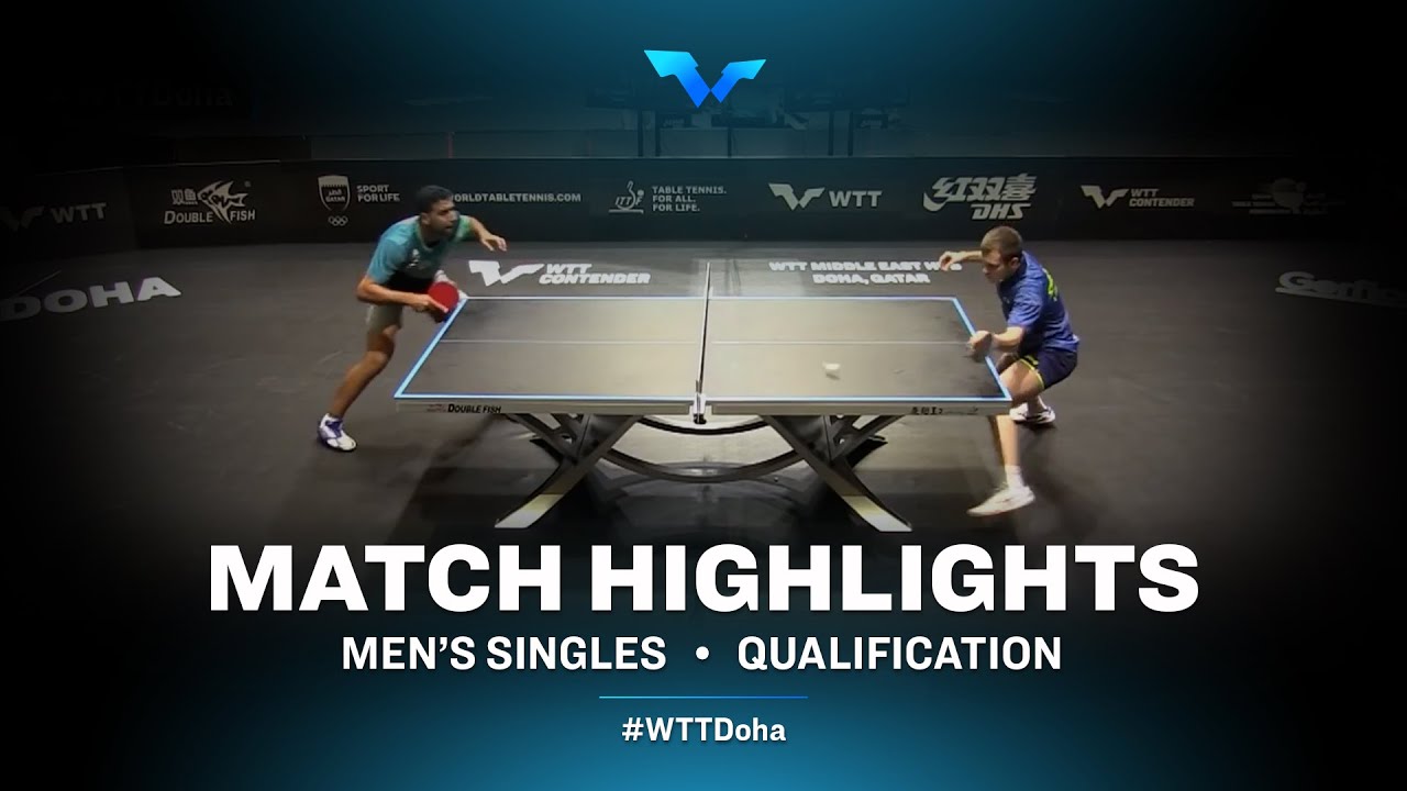 Assar Omar vs  Vladimir Sidorenko  | WTT Contender Doha 2021 | Men's Singles | QUAL Highlights