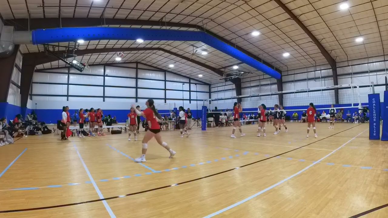TX SPARKS 14-2 vs Xcel VB 142 Navy - 1st Set - Tournaments Plus #10