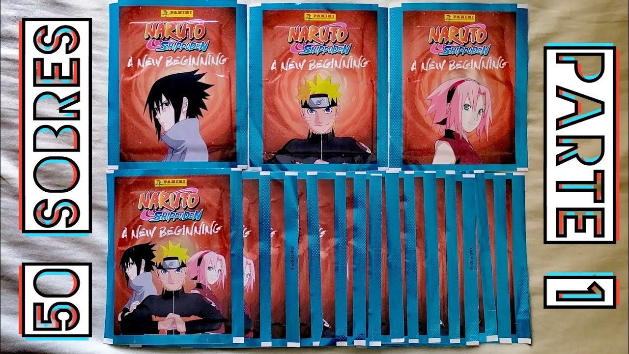 Apertura de 50 Sobres | Naruto Shippuden: Un Nuevo Comienzo | Editorial Panini | Parte 1