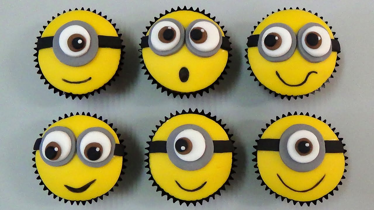 how to make minion cupcakes
