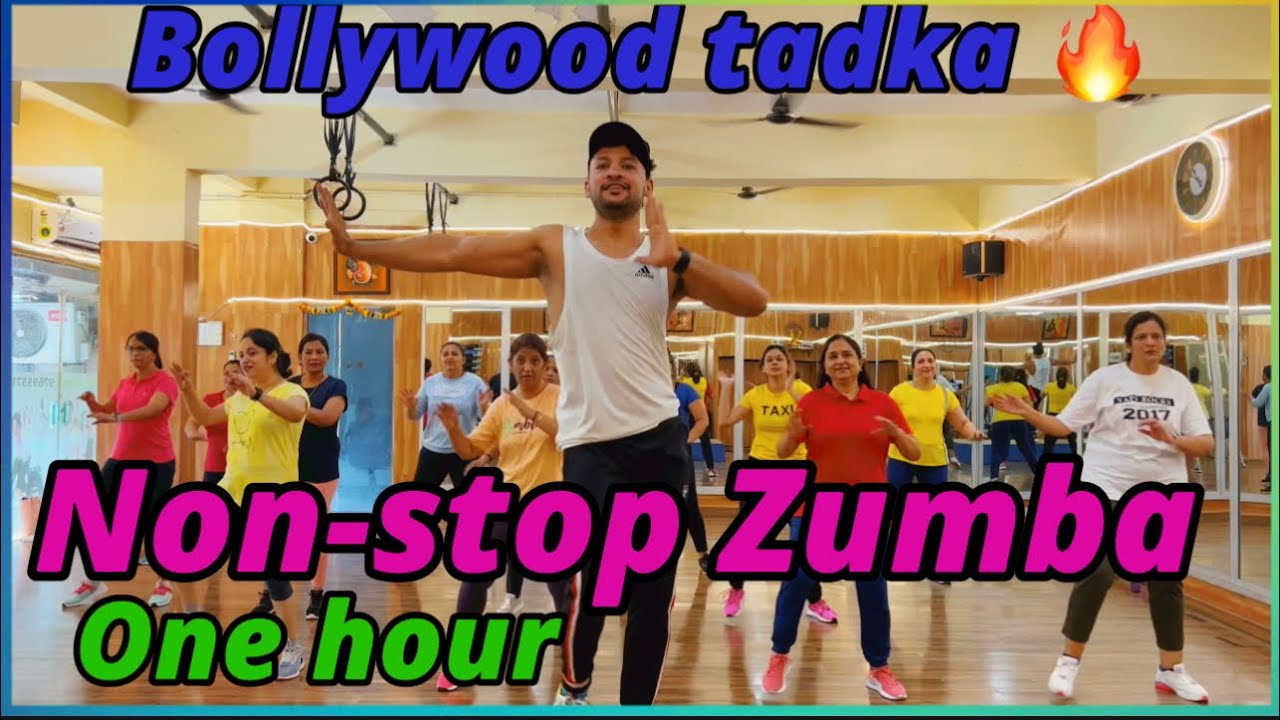 non-stop Zumba  ( One hour  workout )  By Suresh Fitness  NAVI Mumbai