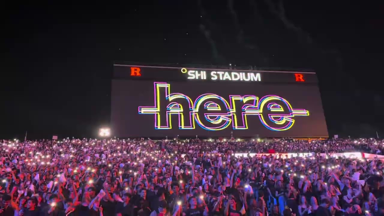 Rutgers vs Iowa horse & team entrance!! | BLACKOUT! | 9/19/25 | Go Rutgers!!