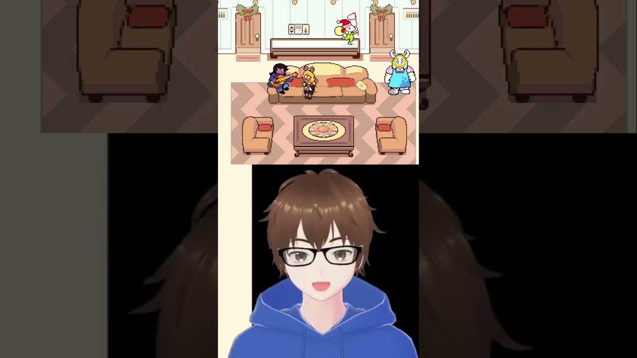 Is that a snack tray? #deltarune #shorts #vtuber