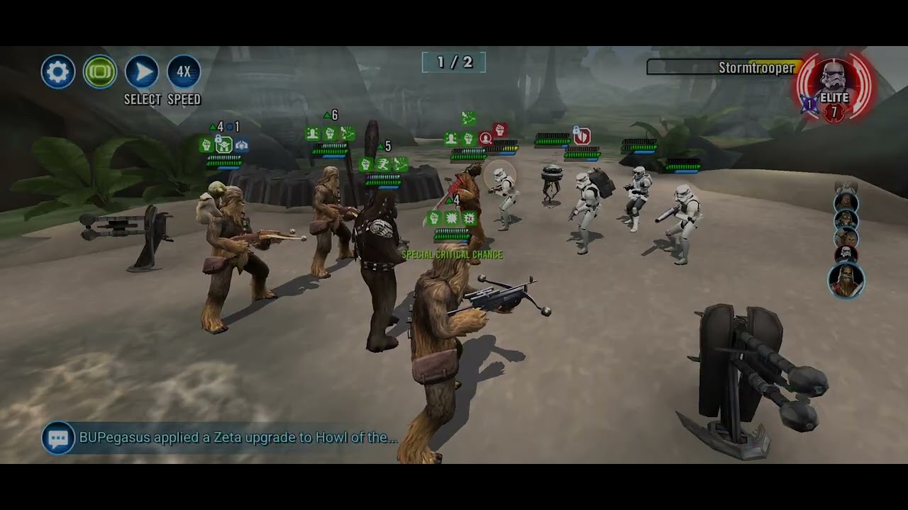Yoda & Chewie in ROTE - Phase 3 - Light Side (Kashyyyk), Mission 1 [LS3 M1]