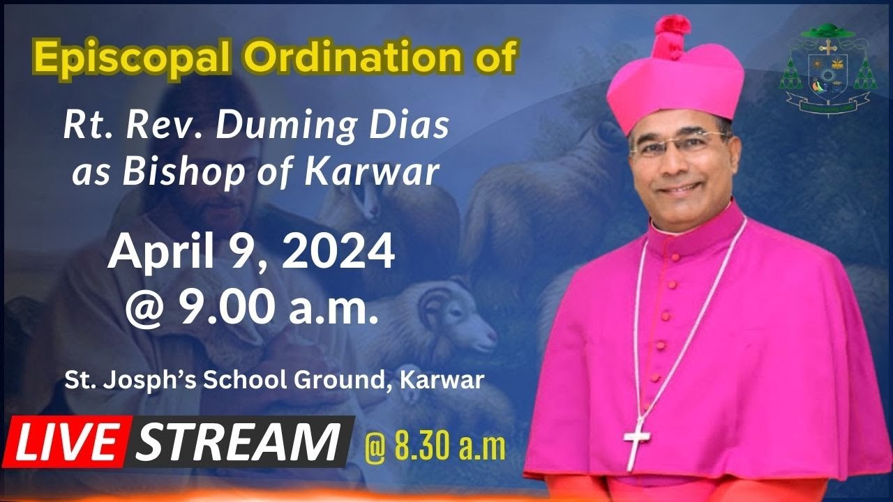 Episcopal Consecration Ceremony of Rt. Rev. Dr. Duming Dias, New Bishop of Karwar.
