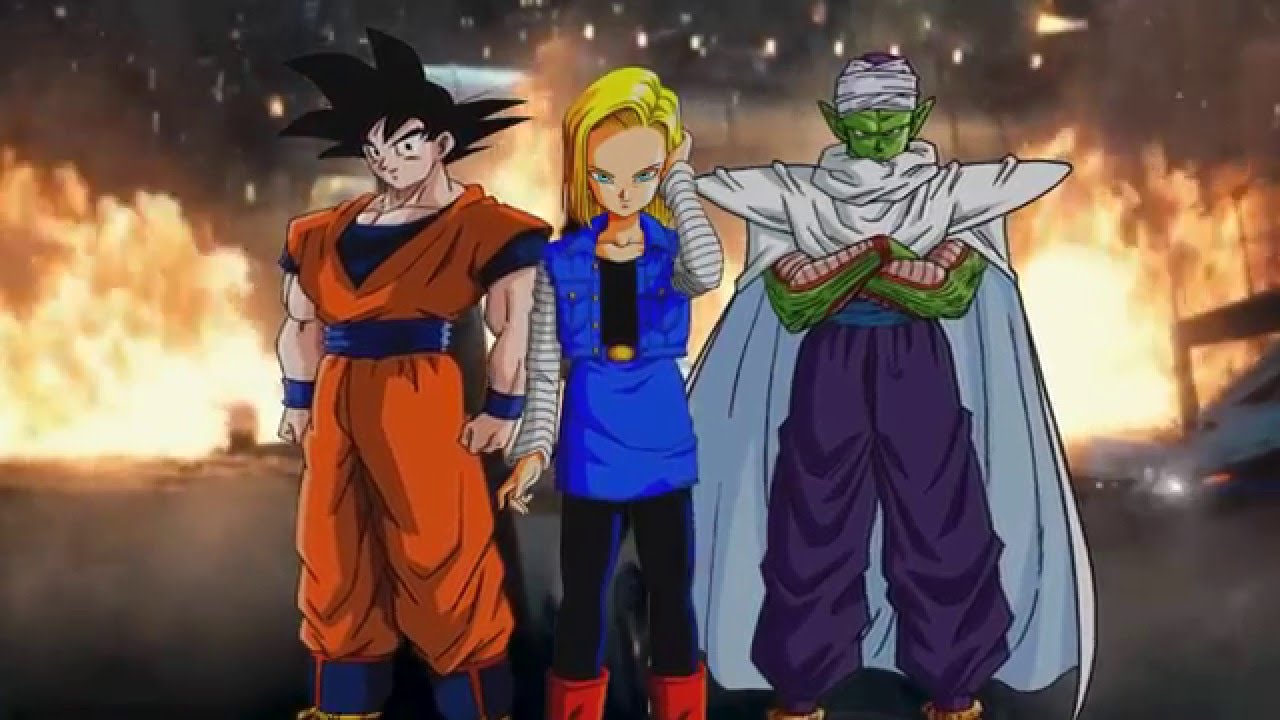 Goku v Piccolo Dawn of Justice (Batman v Superman Trailer 3 Version)