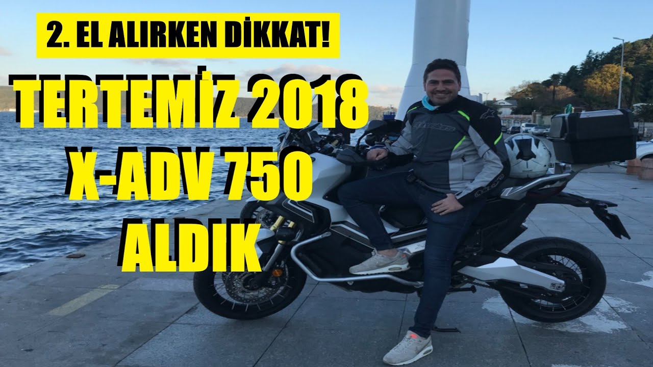 Arkadaşıma tertemiz 2018 Honda X-ADV 750 aldık