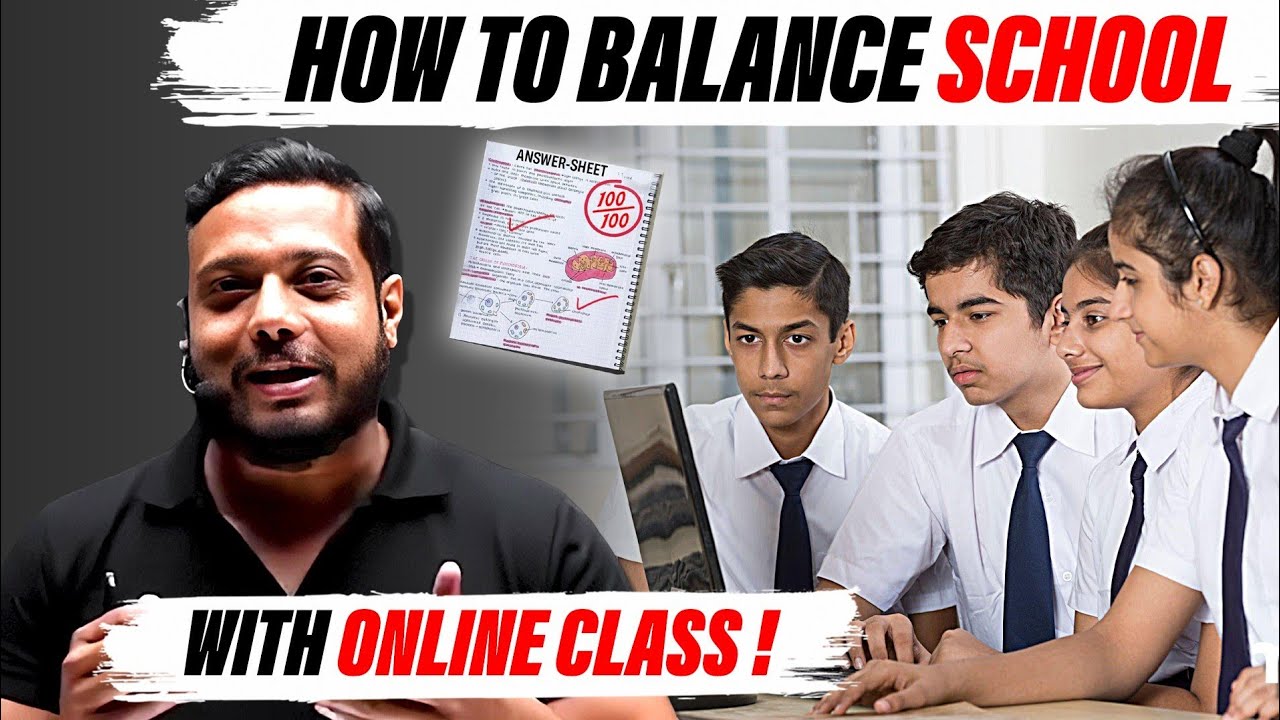 How to Balance School with Online Coaching 🔥 || LAKSHYA batch