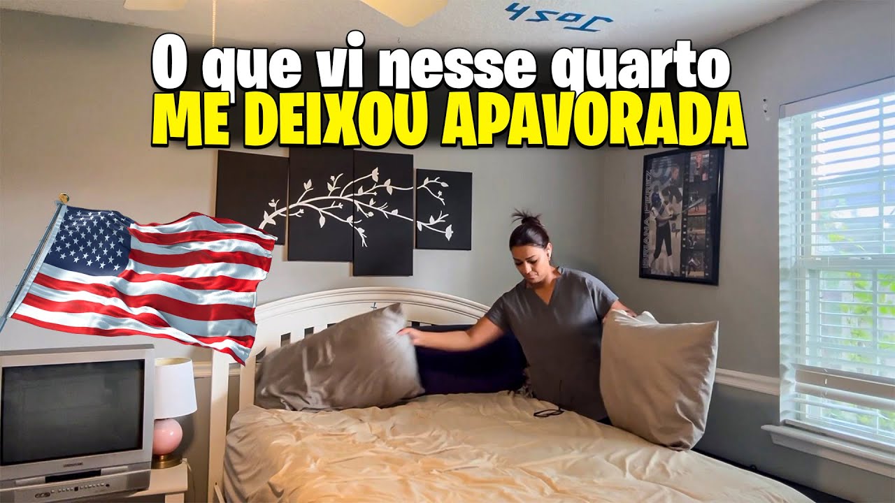UM DIA DE FAXINA NOS EUA: VOCÊ NÃO VAI ACREDITAR NO QUE ENCONTREI NESSA CASA 😱🧼