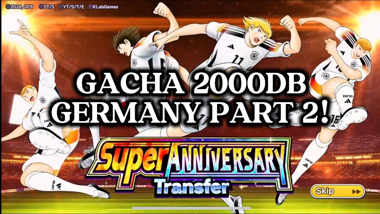 GACHA 2000 DB FOR GERMANY PART 2, SCHNEIDER, MARGUS, ERIC & KEVIN SCHMIDT! 8th ANNIVERSARY CTDT