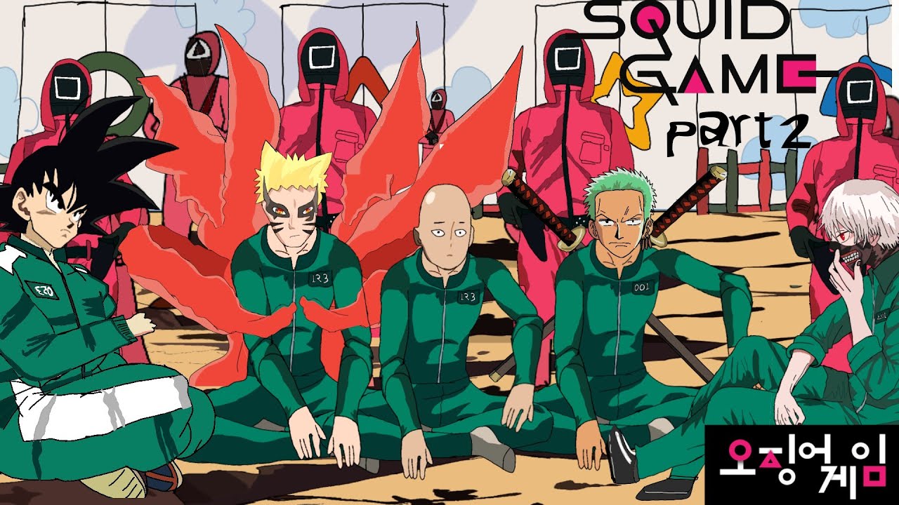 When Anime Aura Farmers were in Squid Game #squidgame