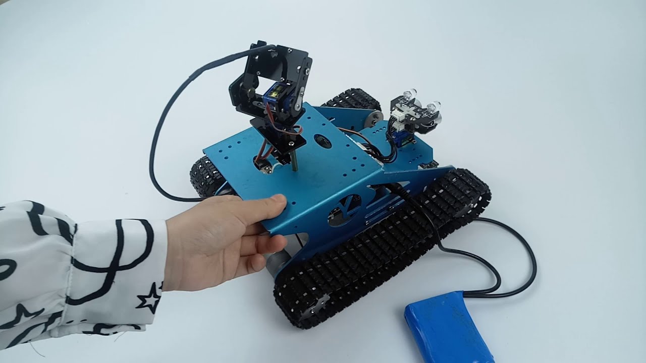 YahboomRobot Tank connect bluetooth video