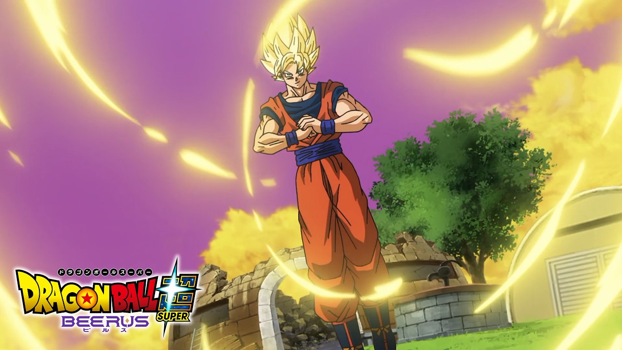 Goku goes super saiyan against Beerus | Dragon Ball Super Beerus: Episode 2