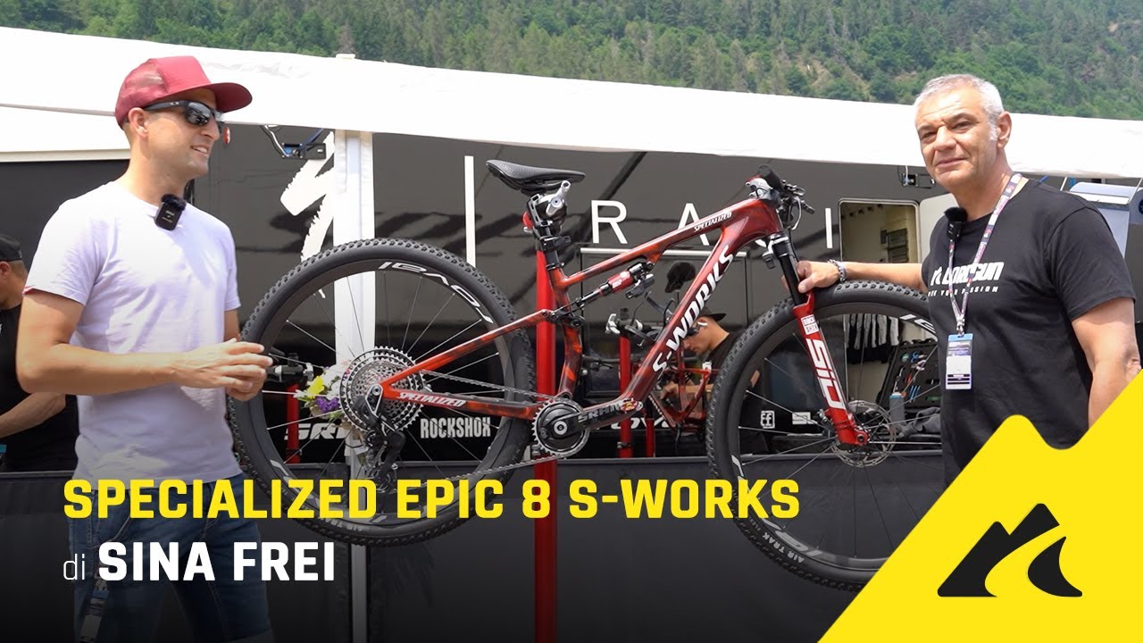 Specialized Epic 8 S-Works di Sina Frei  | LORDGUN x SRAM