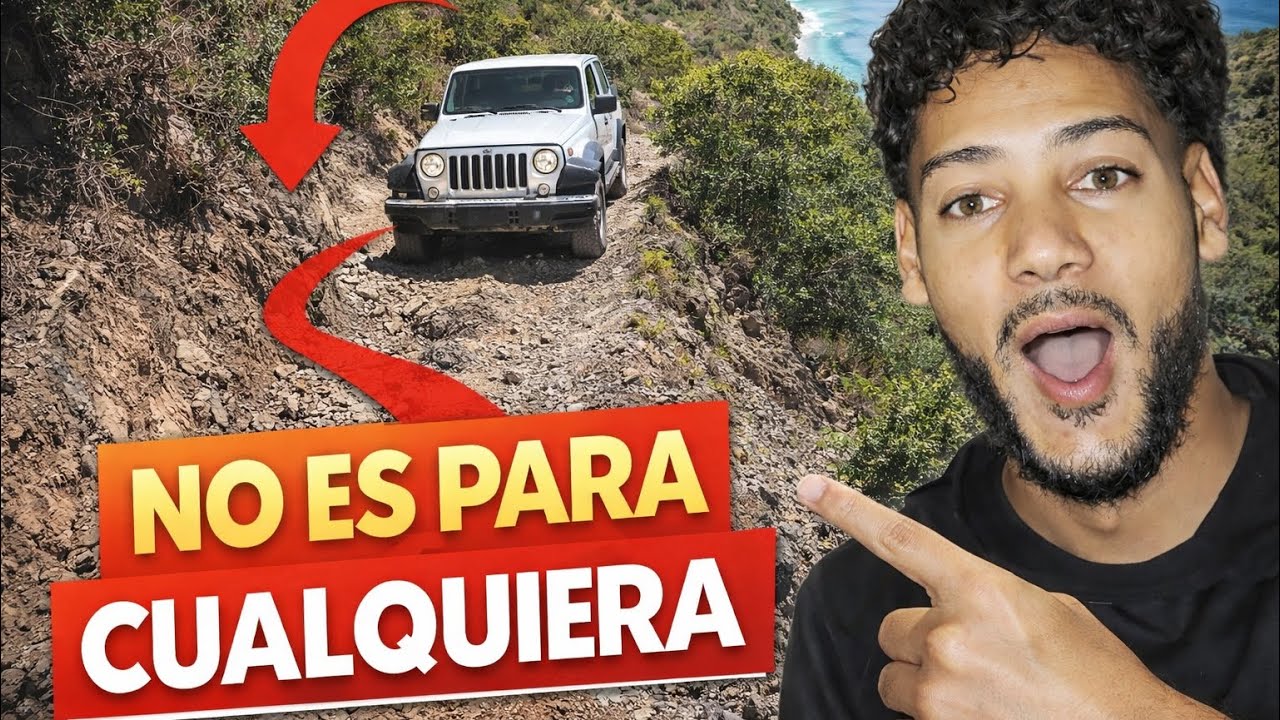 El camino más Arriesgado de Constanza hasta Playa Blanca (Azua)