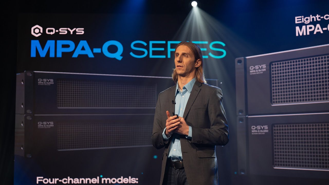 Q-SYS MPA-Q Series (announced at Activate 2026)