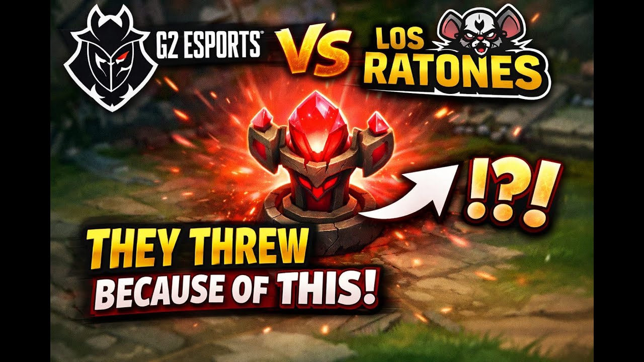 G2 throws vs LR after not clearing the easiest red ward in history