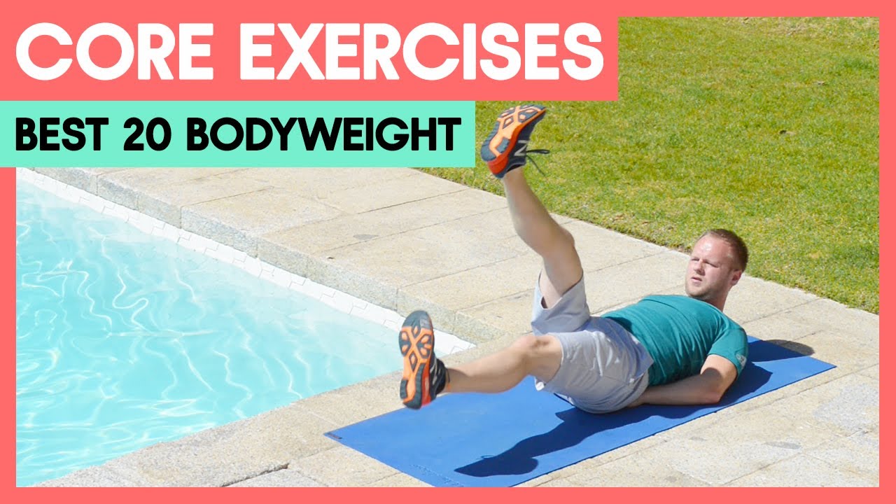 20 Body Weight Core Exercises You MUST Try