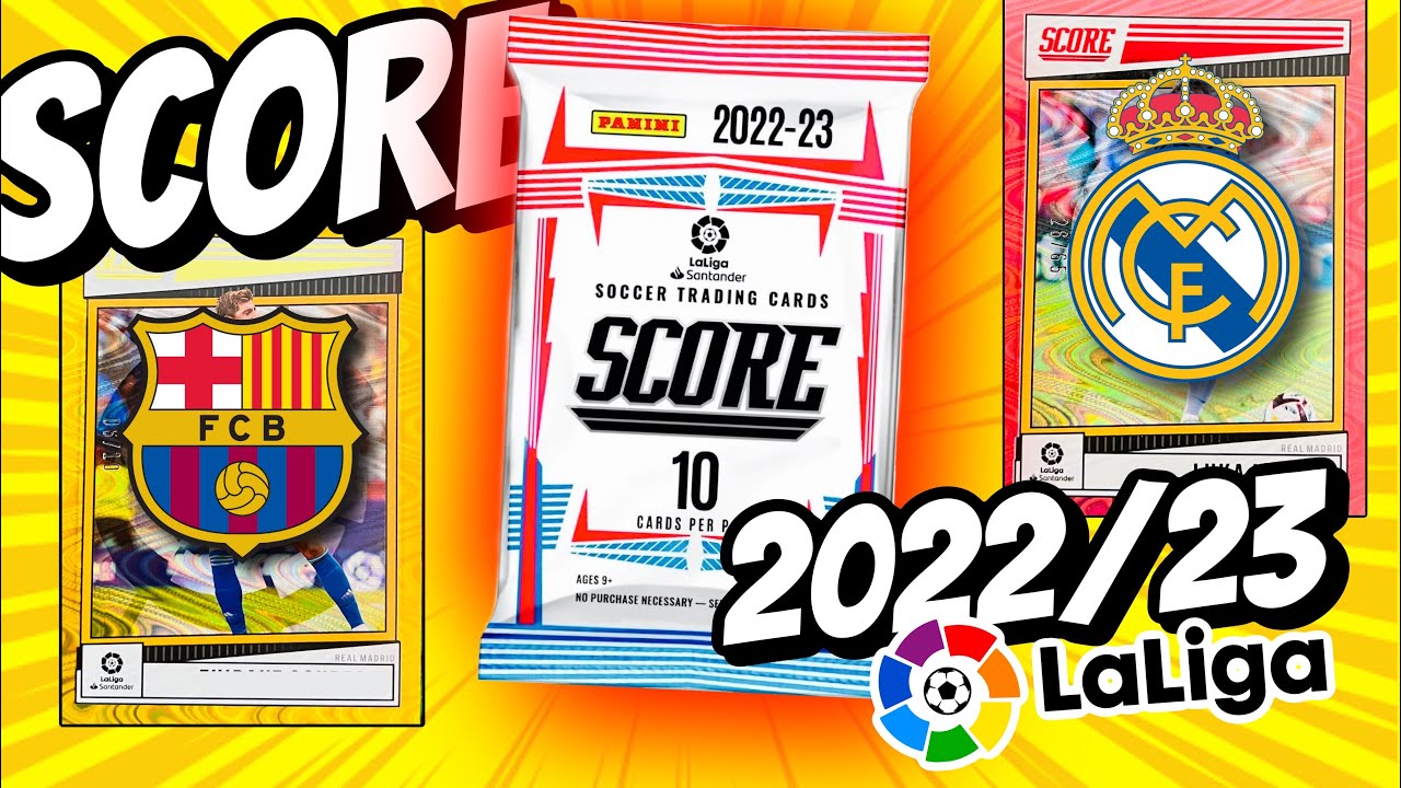 SCORE 2022/23 PANINI🔴 *VERSIONE LA LIGA* - Unboxing Calciatori Panini