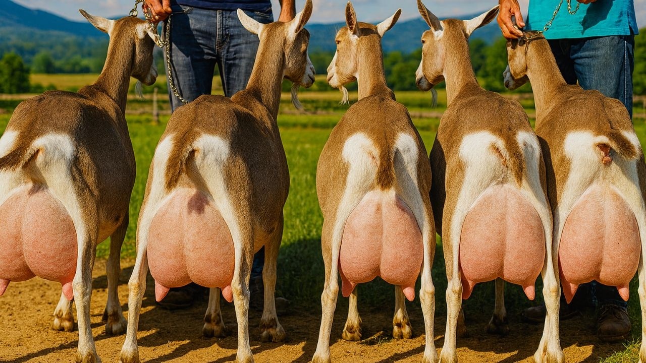 Las Cabras Más Lecheras del Mundo 🐐🥛 ¿Cuál Produce Más Litros al Día?