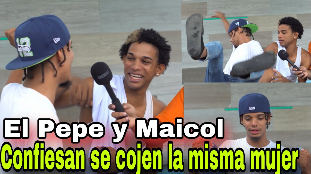 EL PEPE Y MAICOL PELEAN POR ESTAR CON LA MISMA MUJER Y SE SALE DE CONTROL EN PLENA ENTREVISTA