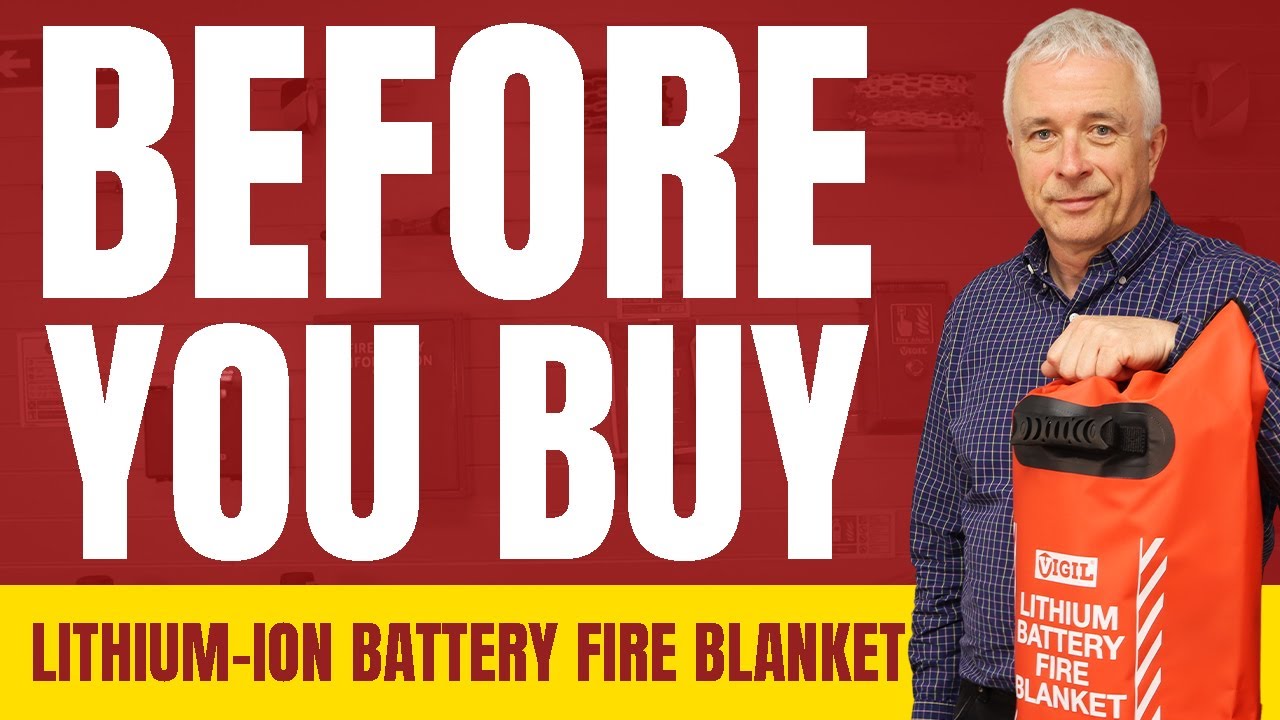 Lithium-Ion Battery Fire Blankets EXPLAINED By Expert [Full Demonstration]