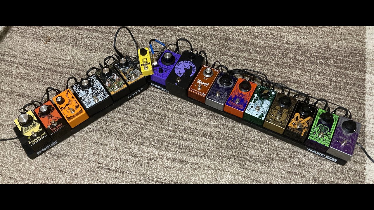 Single Knob Fuzz Shootout - 17 Pedals, 1 Knob Each