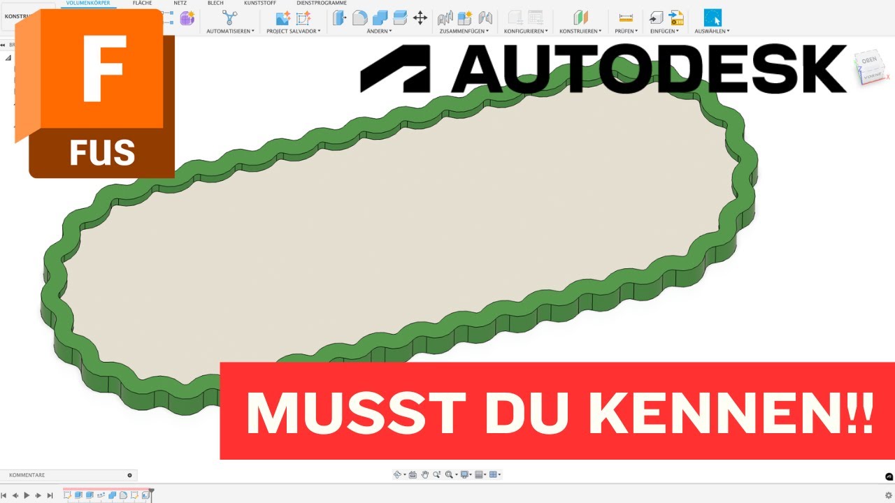 Diese Tricks für Annordnungen musst du kennen ! Fusion CAD Tutorial Deutsch