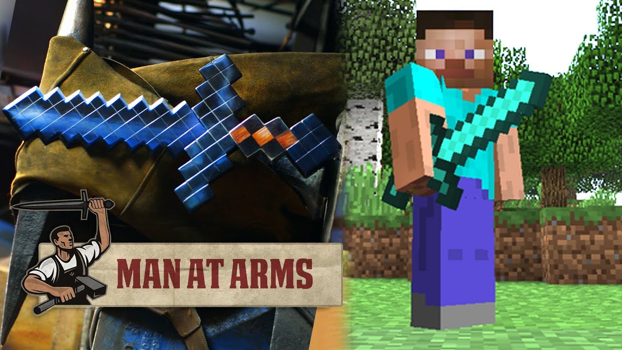 Алмазный меч (Minecraft) - MAN AT ARMS