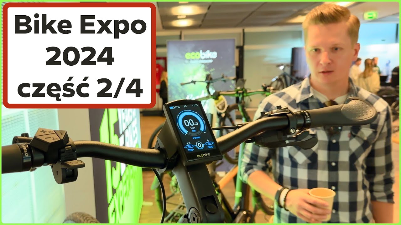Ebike klasy premium? Jak transportować rower? Ebike dla dziecka? Ecobike. Bike Expo 2024. cz.2/4
