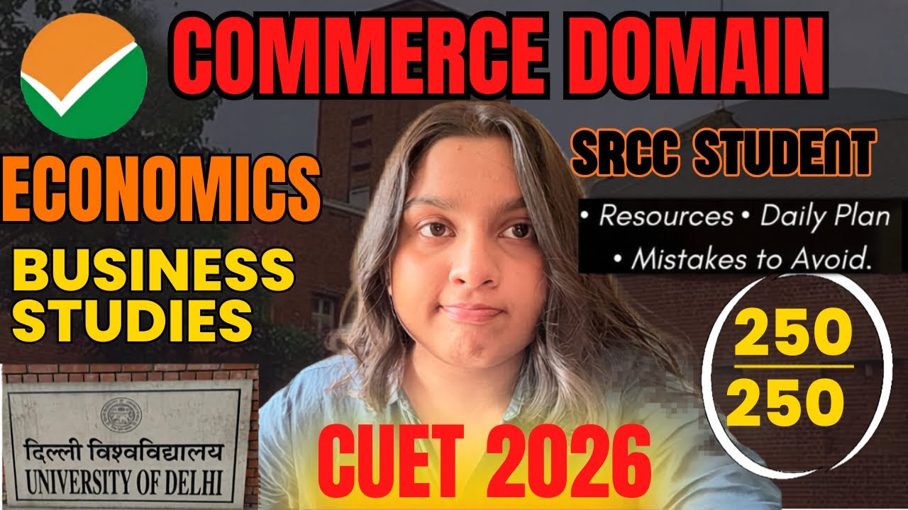 &ldquo;I almost ruined my CUET BST & Economics &mdash; This is what saved me 🔥&rdquo;
