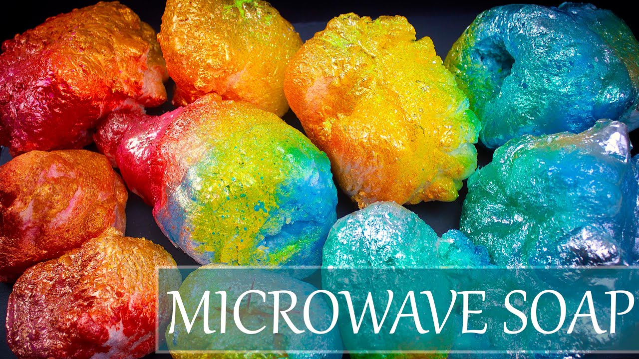 Cutting microwave soap.Asmr soap. Crushing microwave soap plates. Satisfying video.