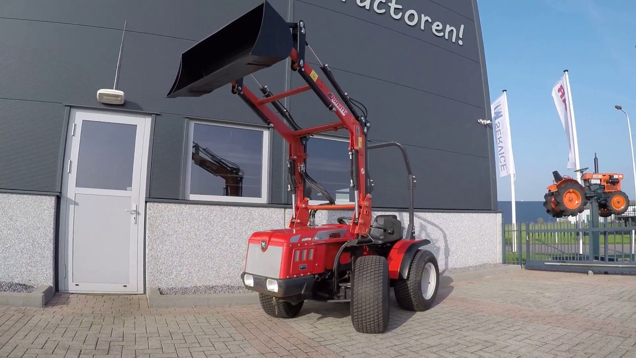 Carraro Tigre 3200 4wd / 00225 Draaiuren / Doordraaiende aftakas!!