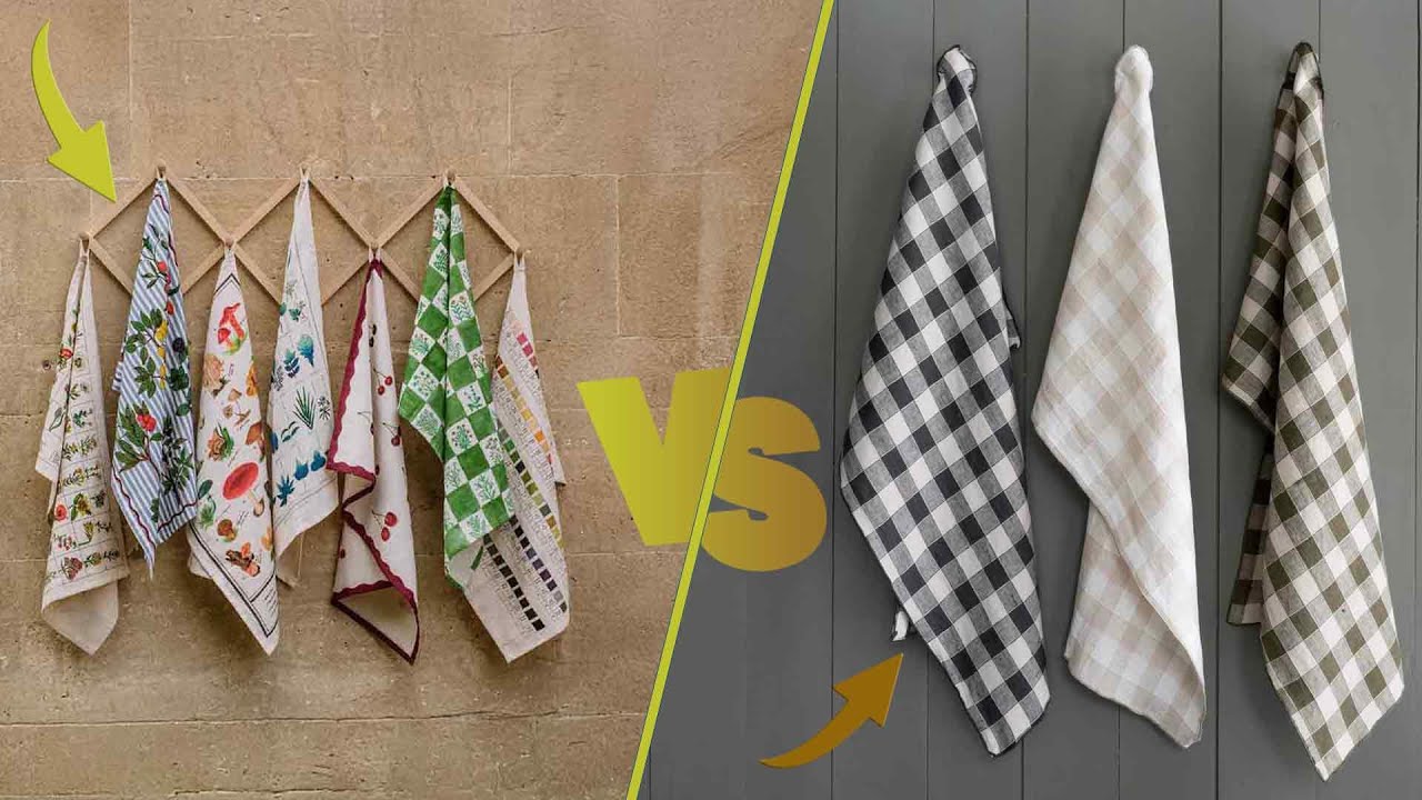 Tea Towels vs Kitchen Towels: Which One Should You Use?
