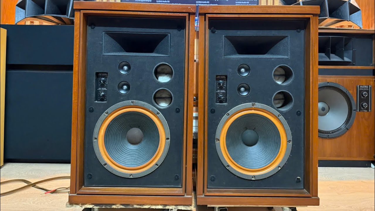 Si&ecirc;u phẩm đầu bảng v&agrave; đầu ti&ecirc;n tại Việt Nam Loa AKAI SW-180A k&egrave;n gang 3 tấc..