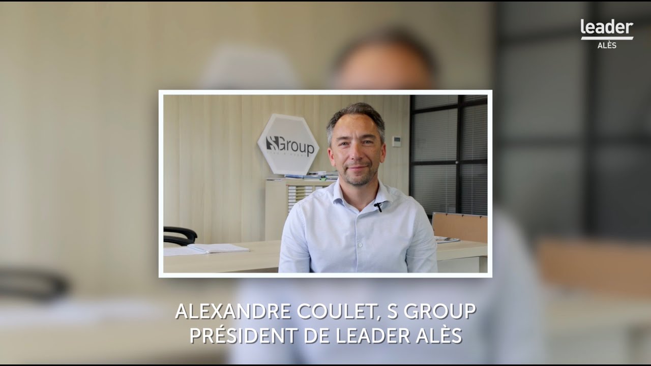 Alexandre Coulet, dirigeant de S Group, nouveau Président de Leader Alès