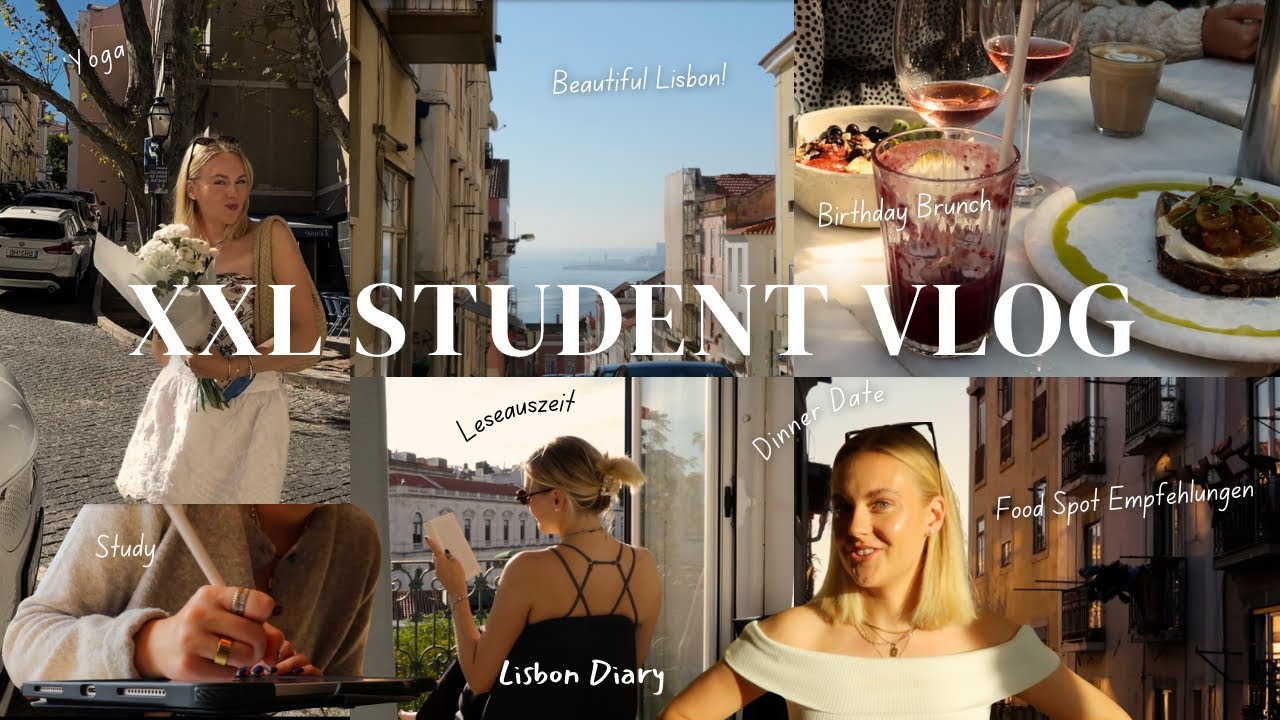 XXL STUDENT VLOG I Studying, Food Sport Empfehlungen, Lesen + Buchempfehlung