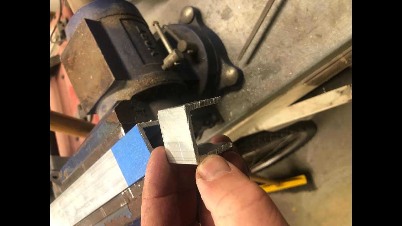 New elevator hinges for KR2-S homebuilt airplane.