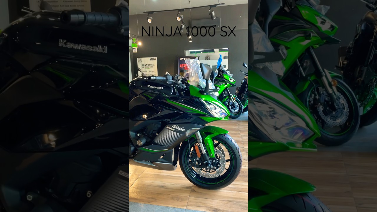The Ninja 1000sx makes its first start #kawasaki #sportmotorcycles #bike #1000cc #kawasakininja