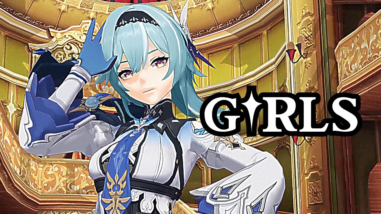 [原神 MMD/Genshin Impact] Eula 'Girls' - EasyPop
