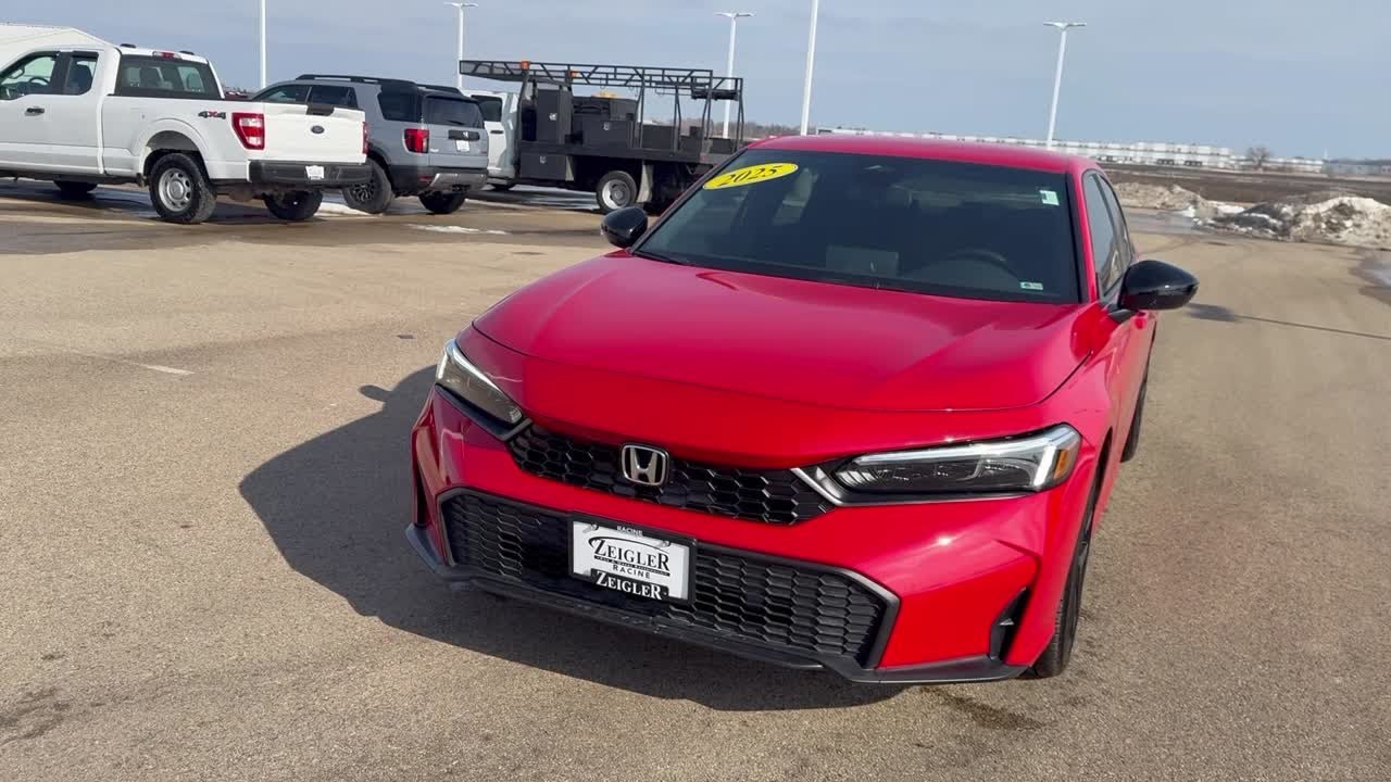 2025 Honda Civic Sport Mount Pleasant, Racine, Kenosha , Burlington, Milwaukee WI