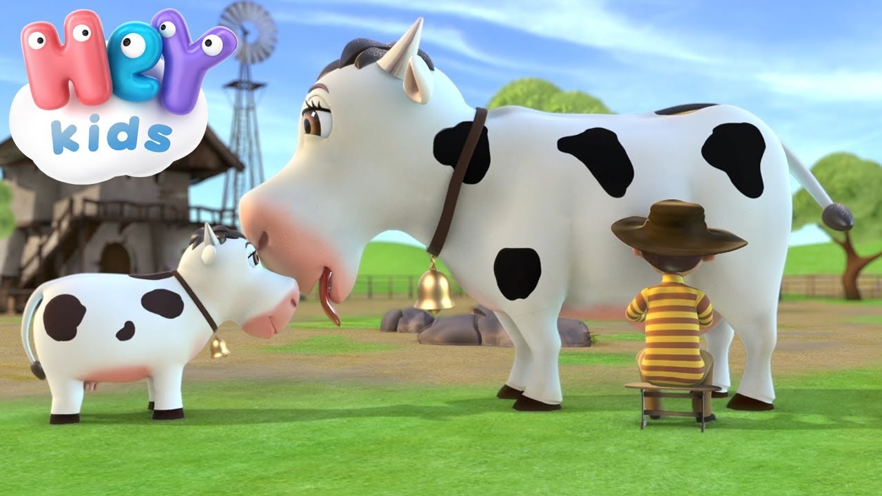 Senhora Vaca 🐮 Musicas Infantil Educativa | HeyKids
