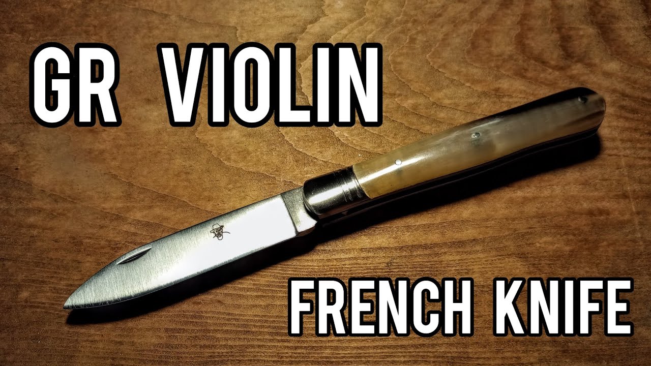 GR Violin French Pocket Knife
