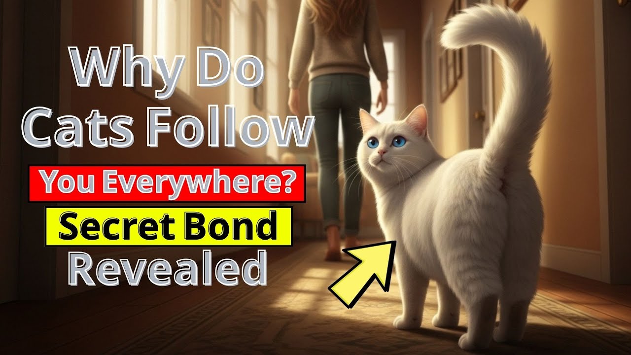 Why Do Cats Follow You Everywhere? Secret Bond Revealed