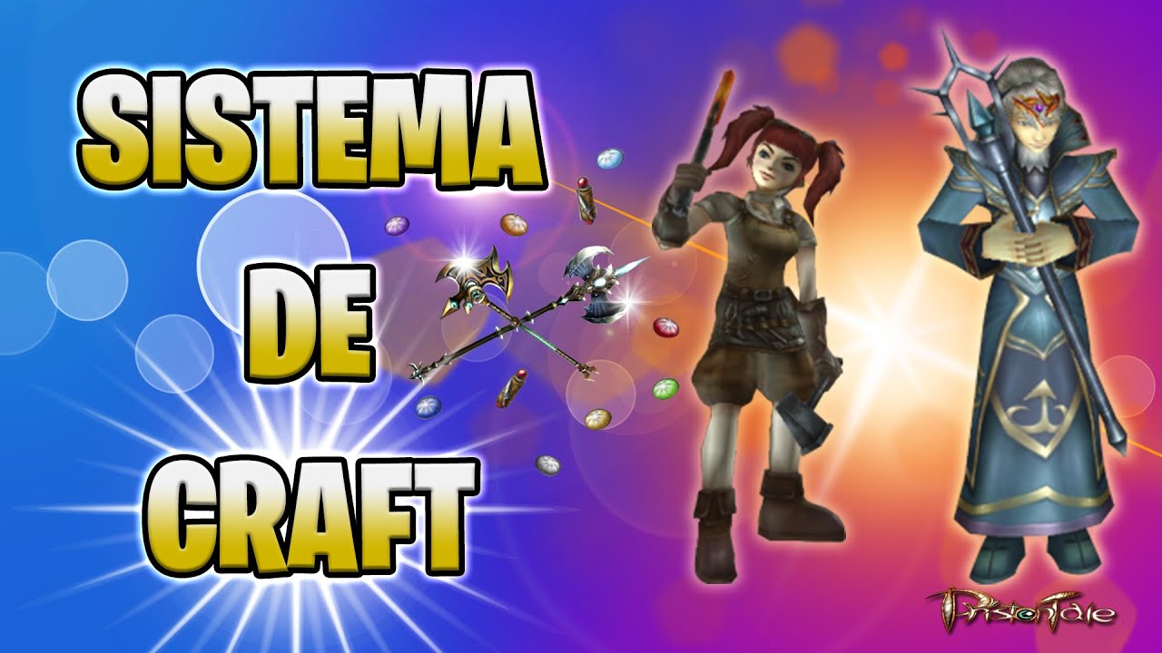 🔴 SISTEMA DE CRAFT DE ITENS - COMO CRAFTAR ITENS - COMO FAZER CRAFT DE ITENS PRISTON TALE - CRONUS