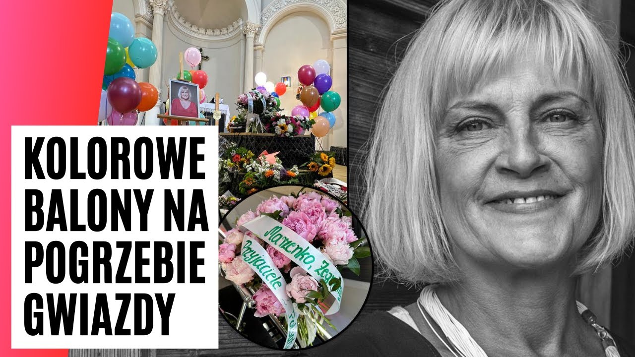 NIETYPOWY pogrzeb Marzeny Kipiel-Sztuki, gwiazdy 