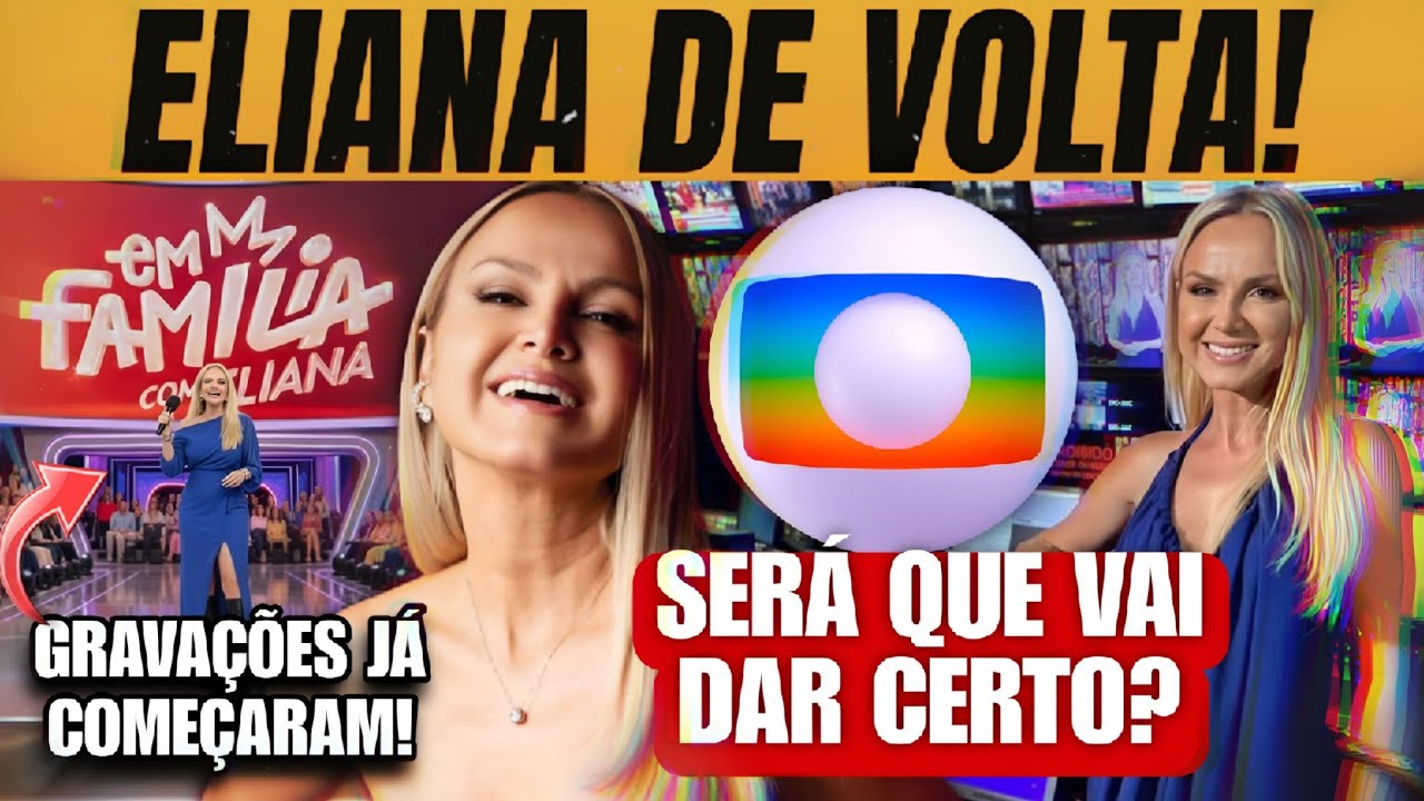 🔴 ELIANA ENTRA NA BRIGA COM CELSO PORTIOLLI! 