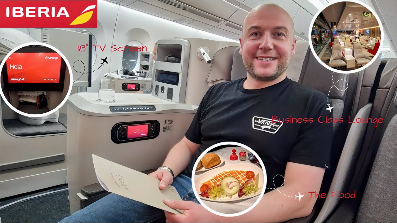 Обзор бизнес-класса Iberia A350 | MAD to SCL | - Насколько он хорош?