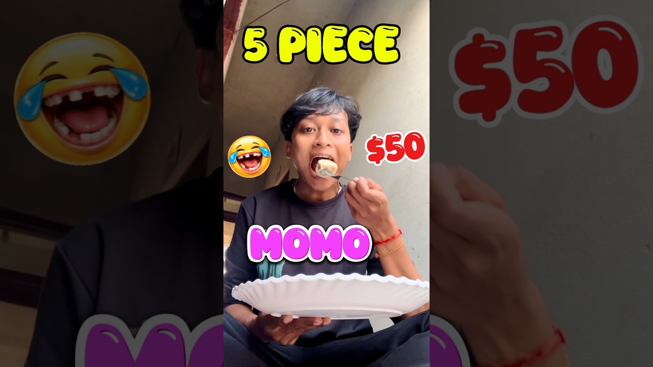 $50 for 5 Momo Pieces?! OMG 😲 | Street Food Shock